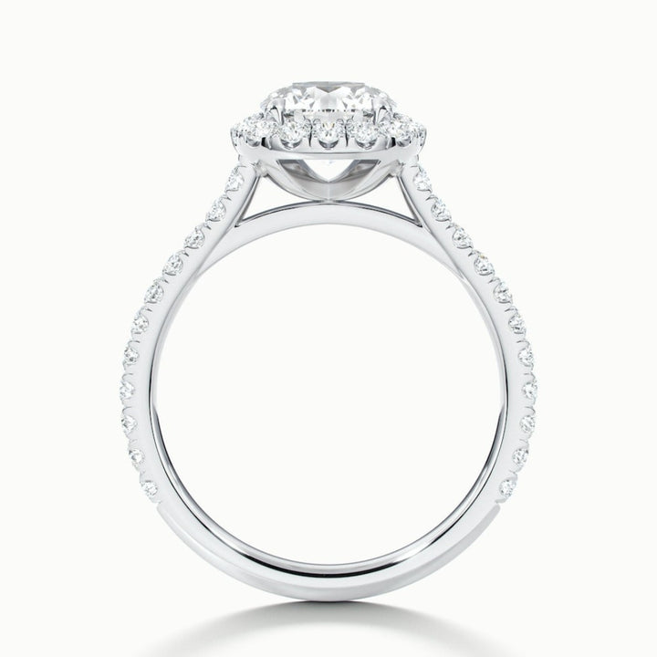 Lab Grown 2.78 CT Round Cut Diamond Celtic Engagement Ring