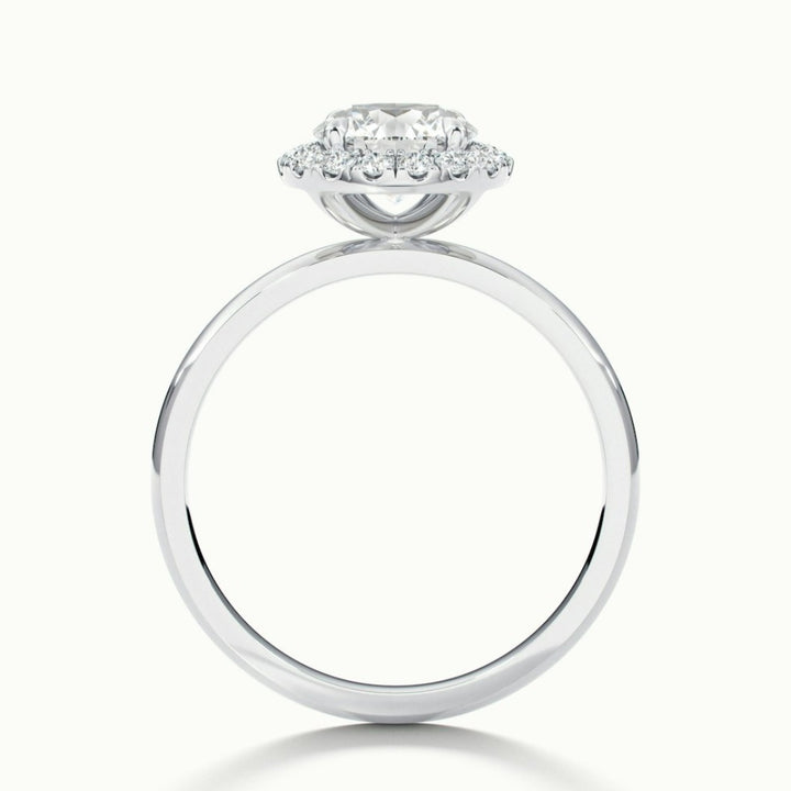 Lab Grown 2.00 CT Round Cut Diamond Edwardian Anniversary Ring