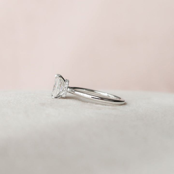 Moissanite 1.60 CT Radiant Cut Diamond Boho & Hippie Wedding Ring