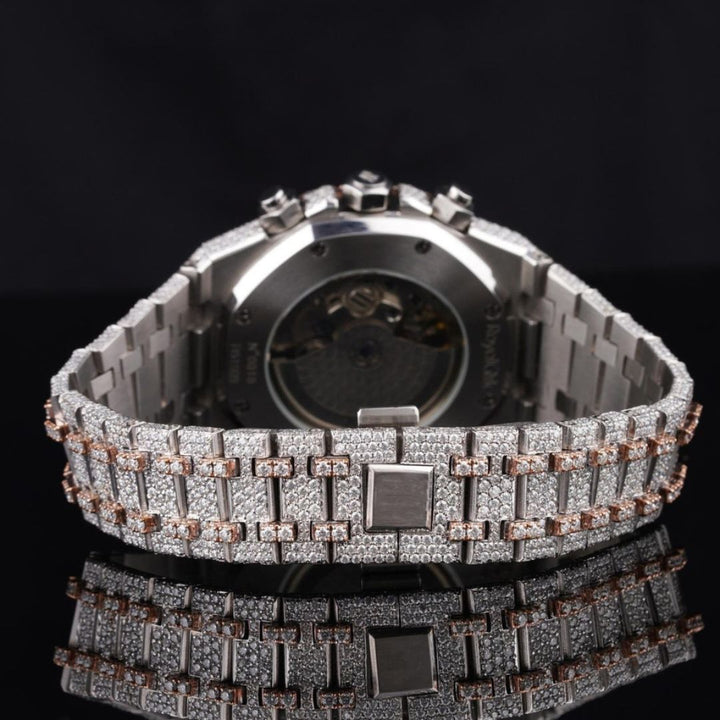 Moissanite 26.00 CT Round Cut Diamond Boho & Hippie Watch