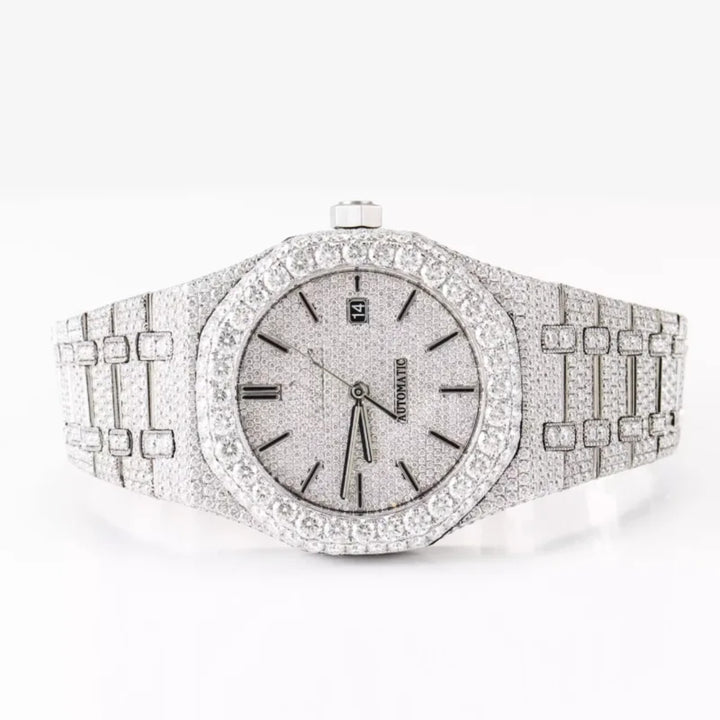 Moissanite 70.00 CT Round Cut Diamond Boho & Hippie Watch