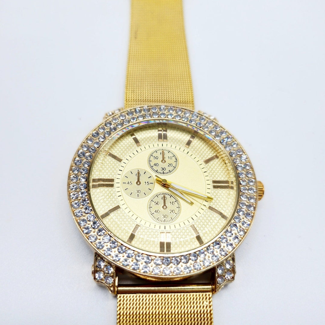 Moissanite 40.59 CT Round Cut Diamond Boho & Hippie Watch