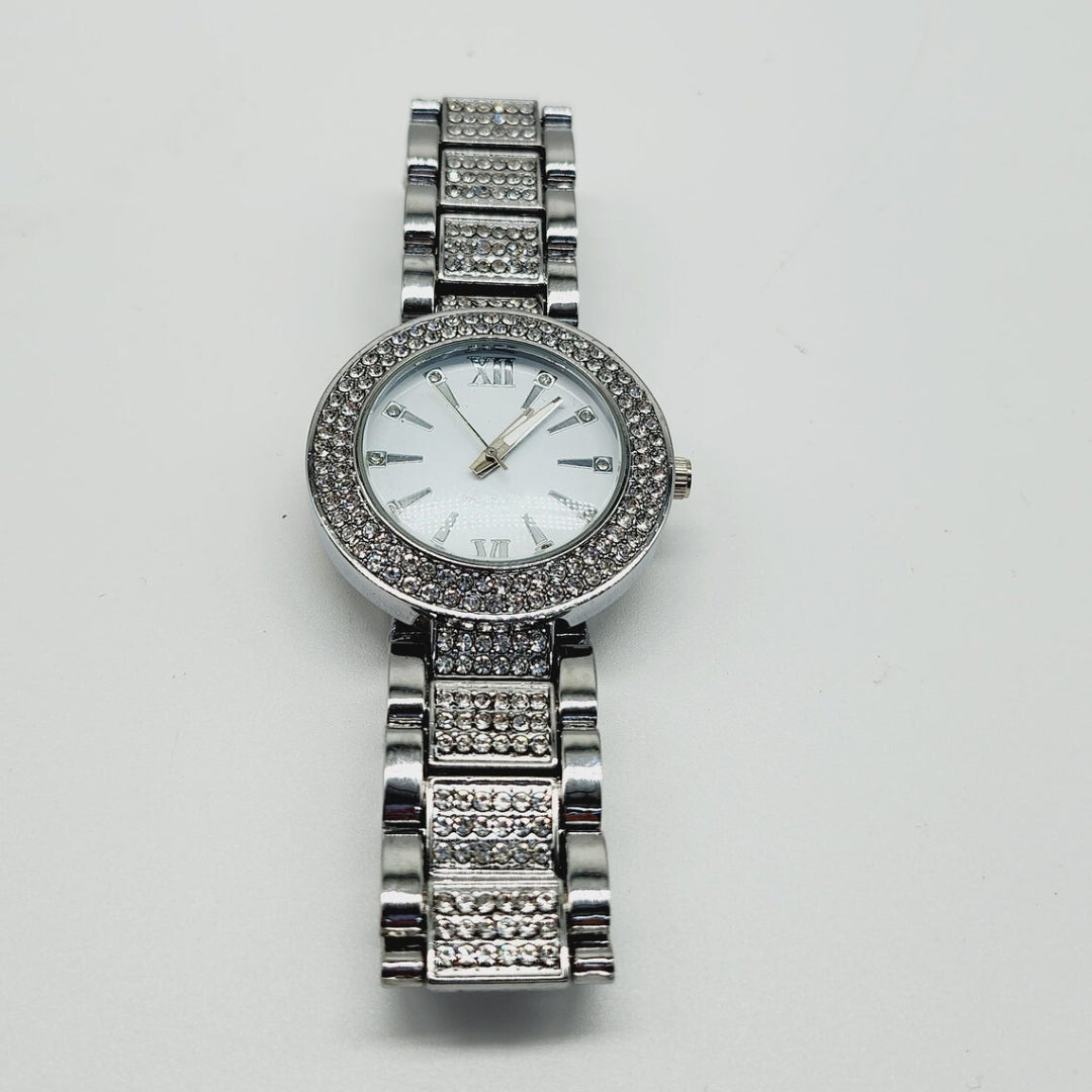 Moissanite 35.07 CT Round Cut Diamond Art Deco Watch