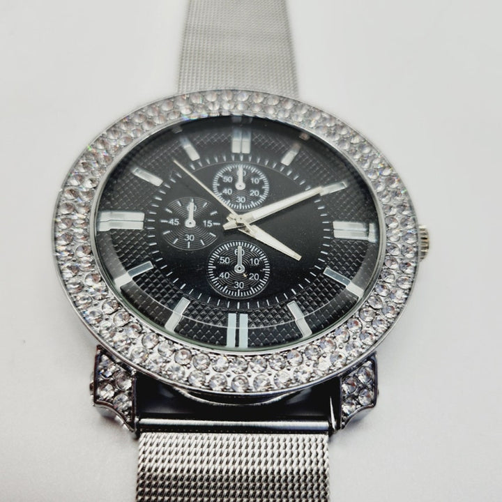 Moissanite 29.78 CT Round Cut Diamond Boho & Hippie Watch