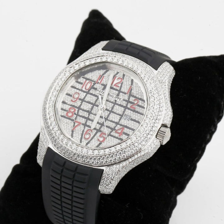 Moissanite 23.00 CT Round Cut Diamond Victorian Watch