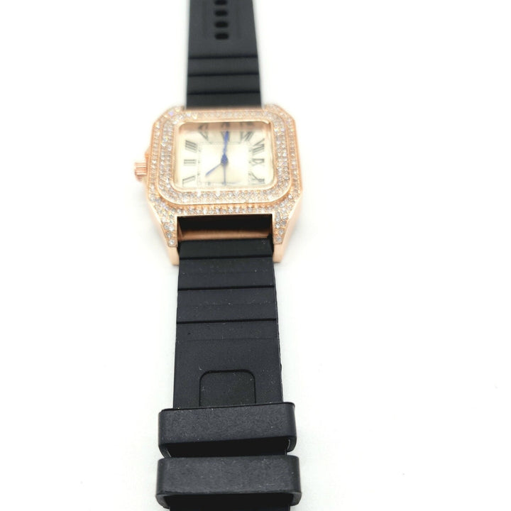 Moissanite 19.65 CT Round Cut Diamond Boho & Hippie Watch