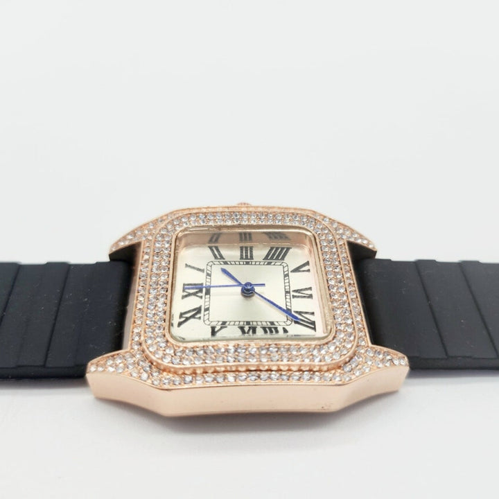 Moissanite 19.65 CT Round Cut Diamond Boho & Hippie Watch