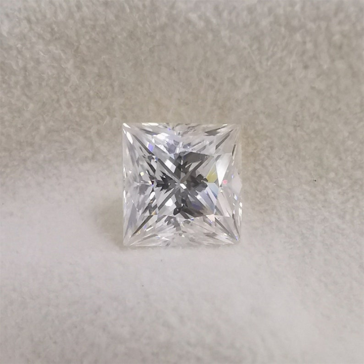 Moissanite 4.15 CT Princess Loose Diamond