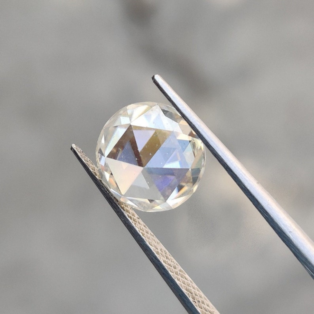 Moissanite 3.35 CT Round Loose Diamond