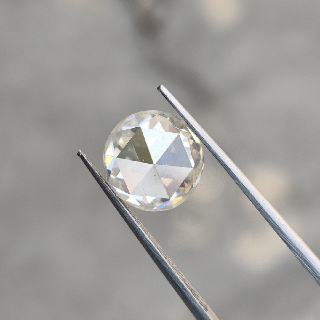 Moissanite 3.35 CT Round Loose Diamond