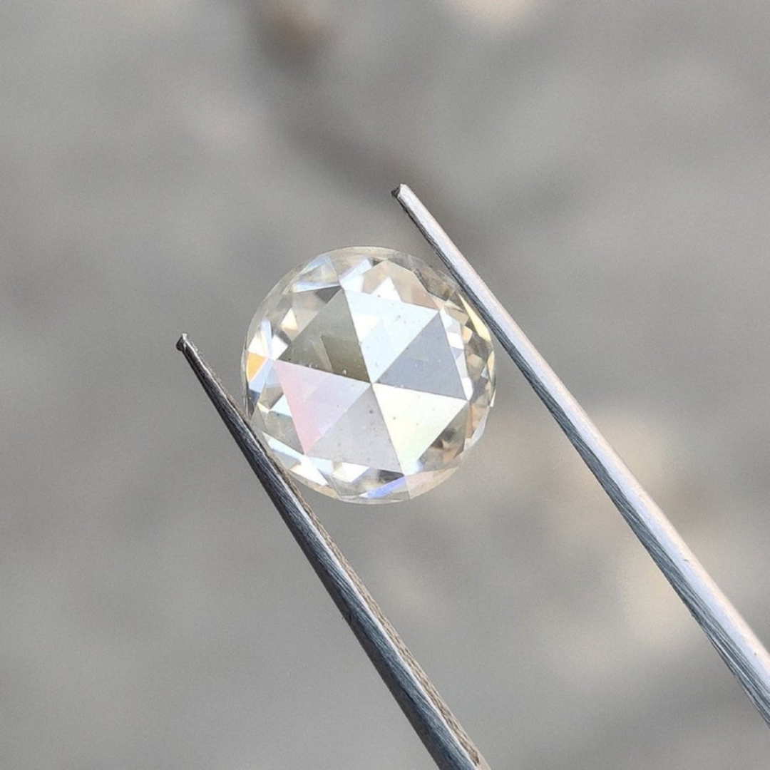 Moissanite 3.35 CT Round Loose Diamond