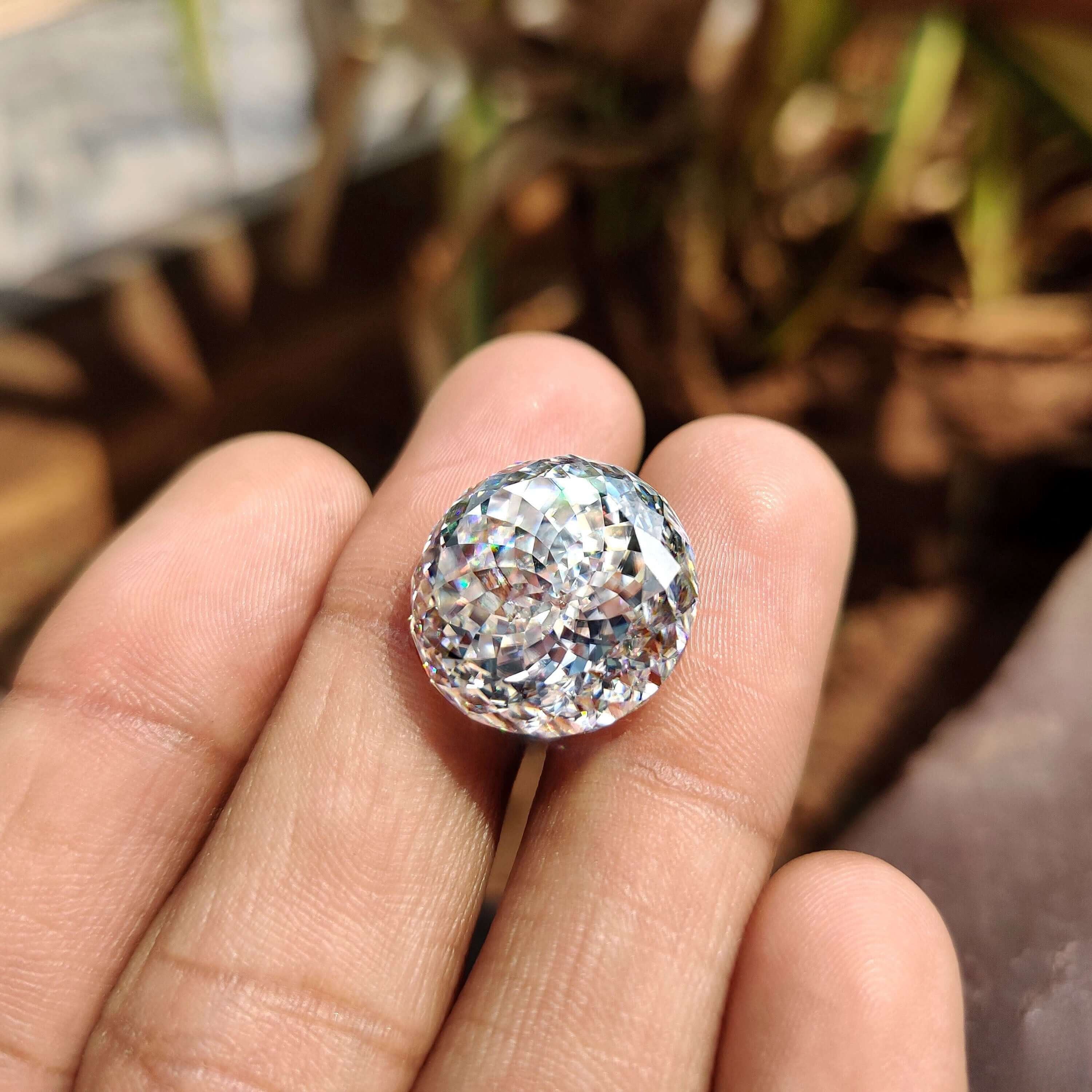 Moissanite 2.65 CT Portuguese Loose Diamond