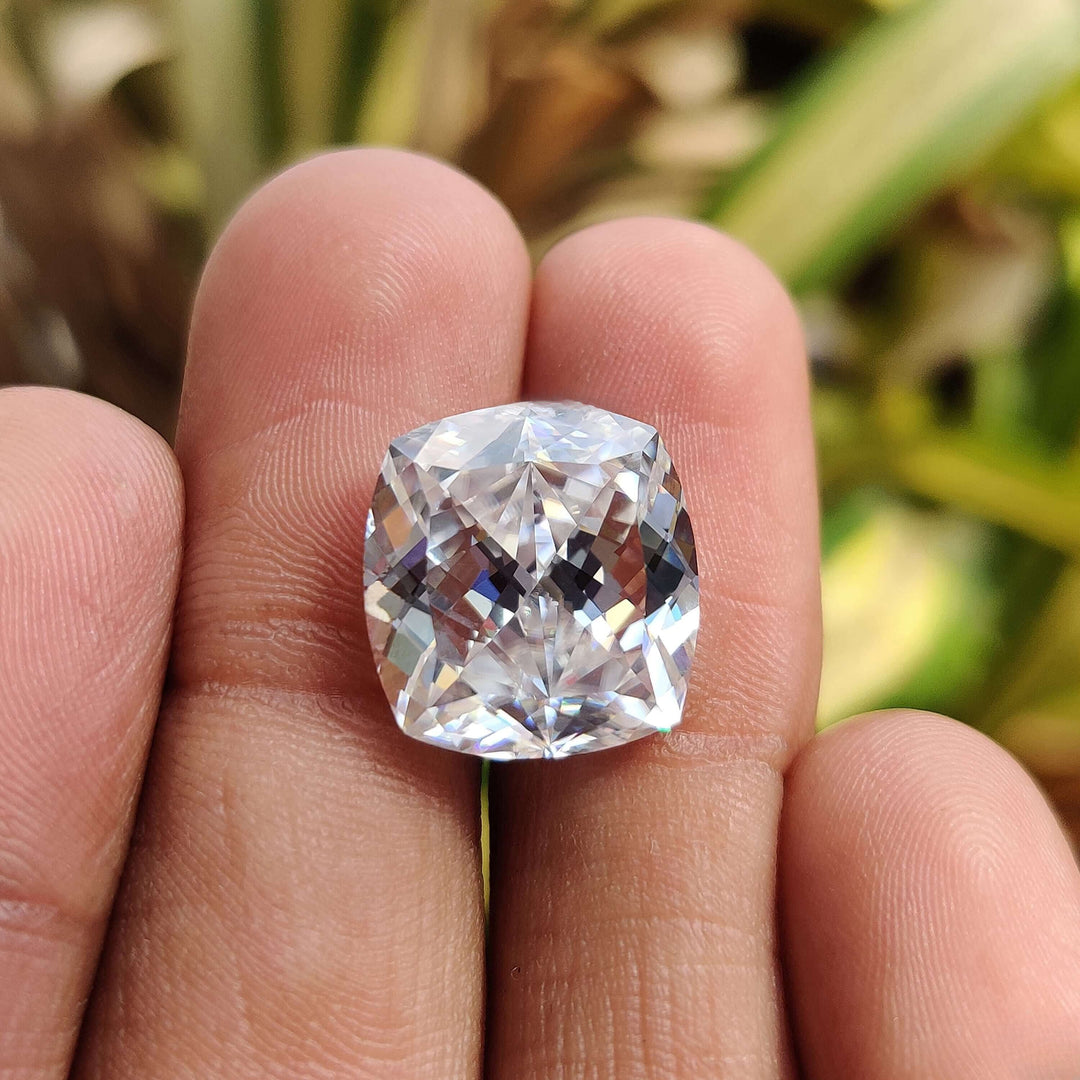 Moissanite 3.15 CT Cushion Loose Diamond