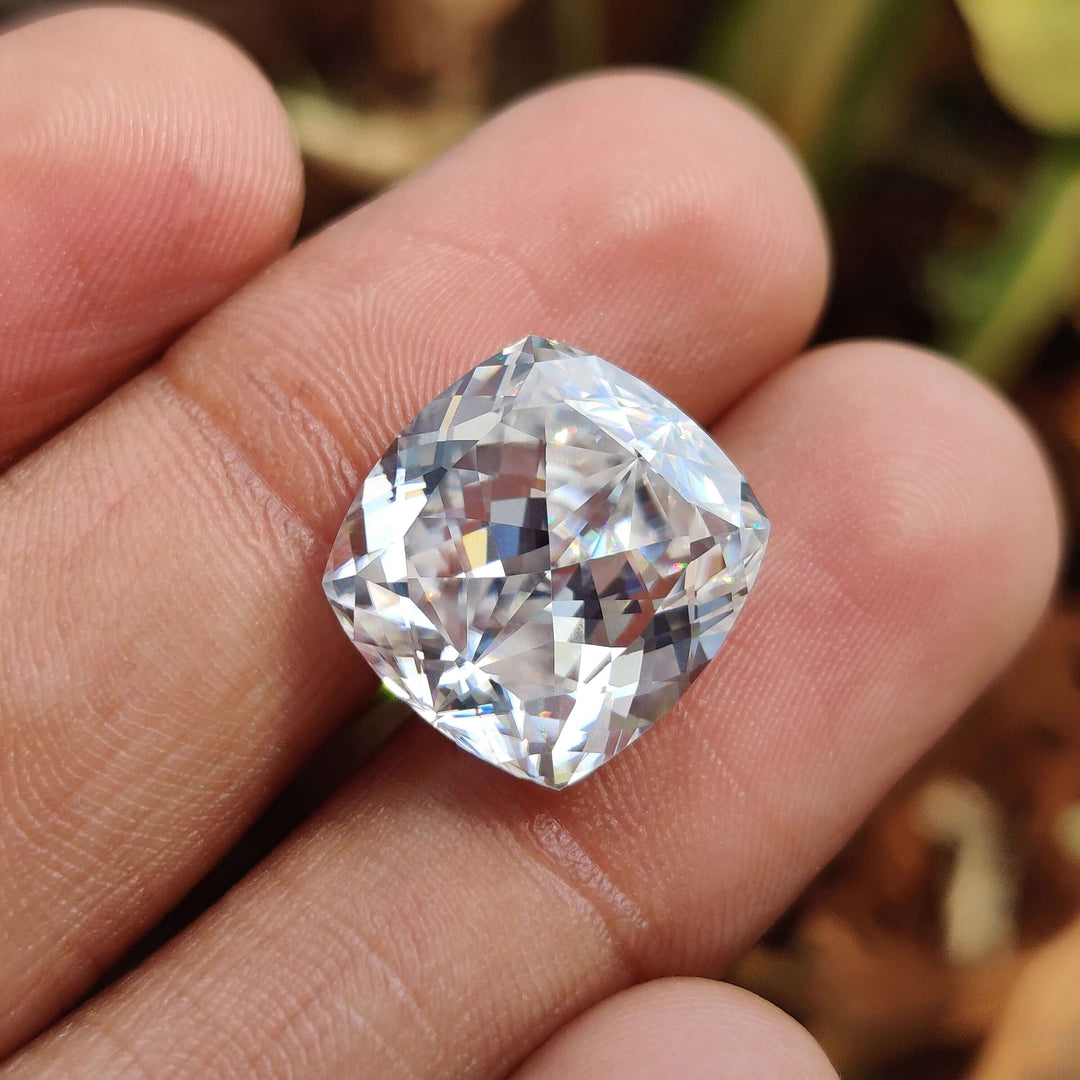 Moissanite 3.15 CT Cushion Loose Diamond