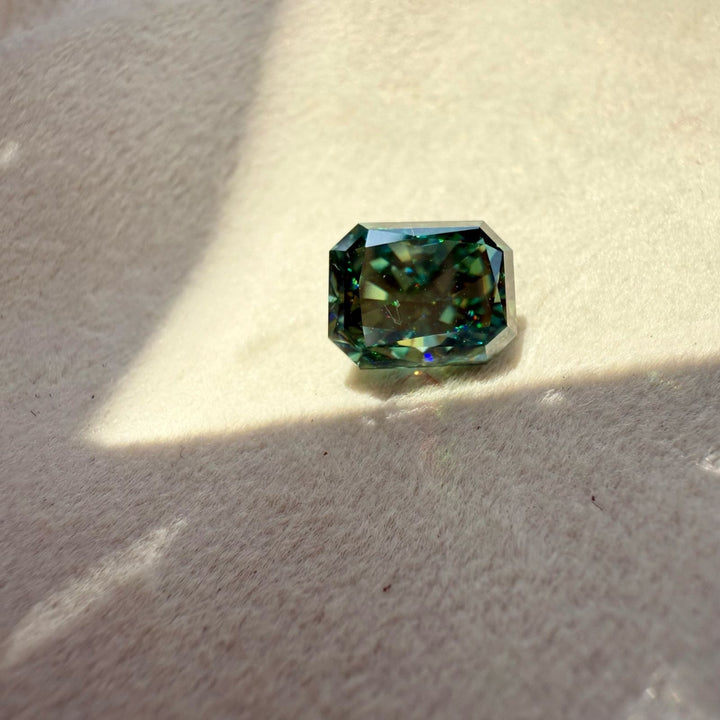 Moissanite 2.64 CT Radiant Loose Diamond