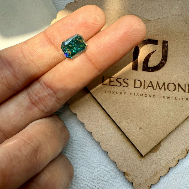 Moissanite 2.64 CT Radiant Loose Diamond