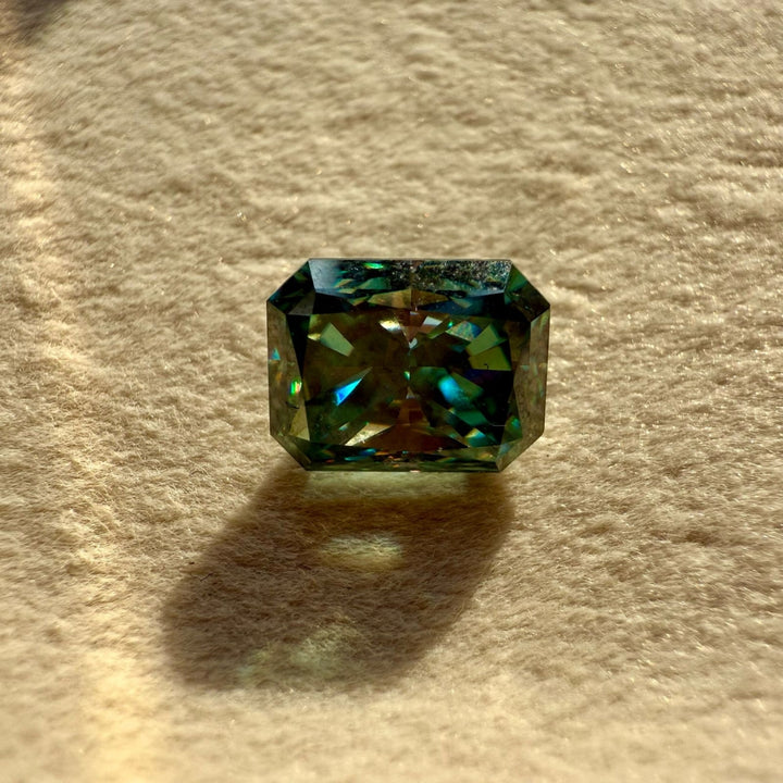 Moissanite 3.91 CT Radiant Loose Diamond
