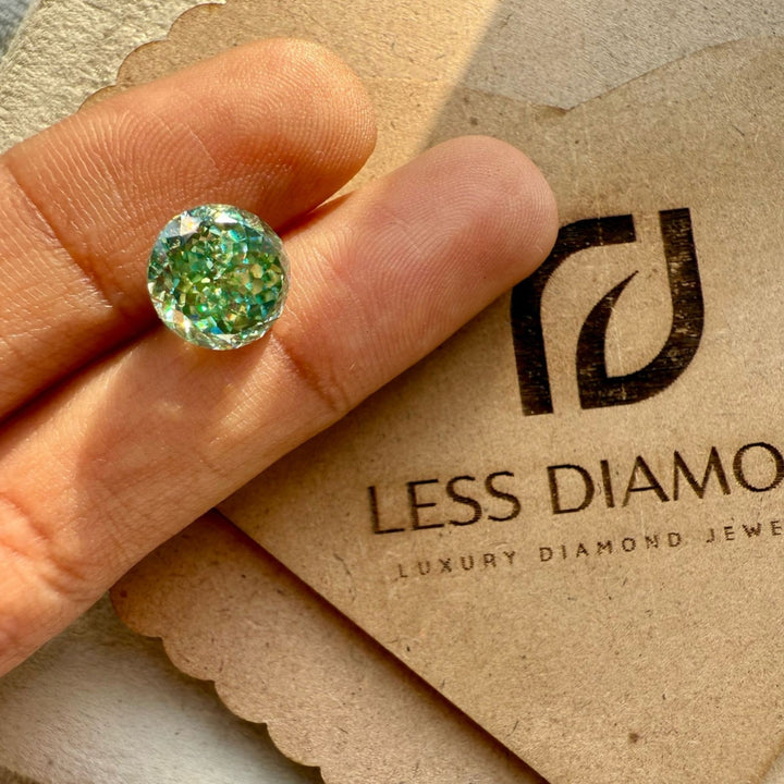 Moissanite 3.33 CT Portuguese Loose Diamond