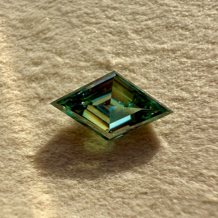 Moissanite 1.80 CT Lozenge Loose Diamond
