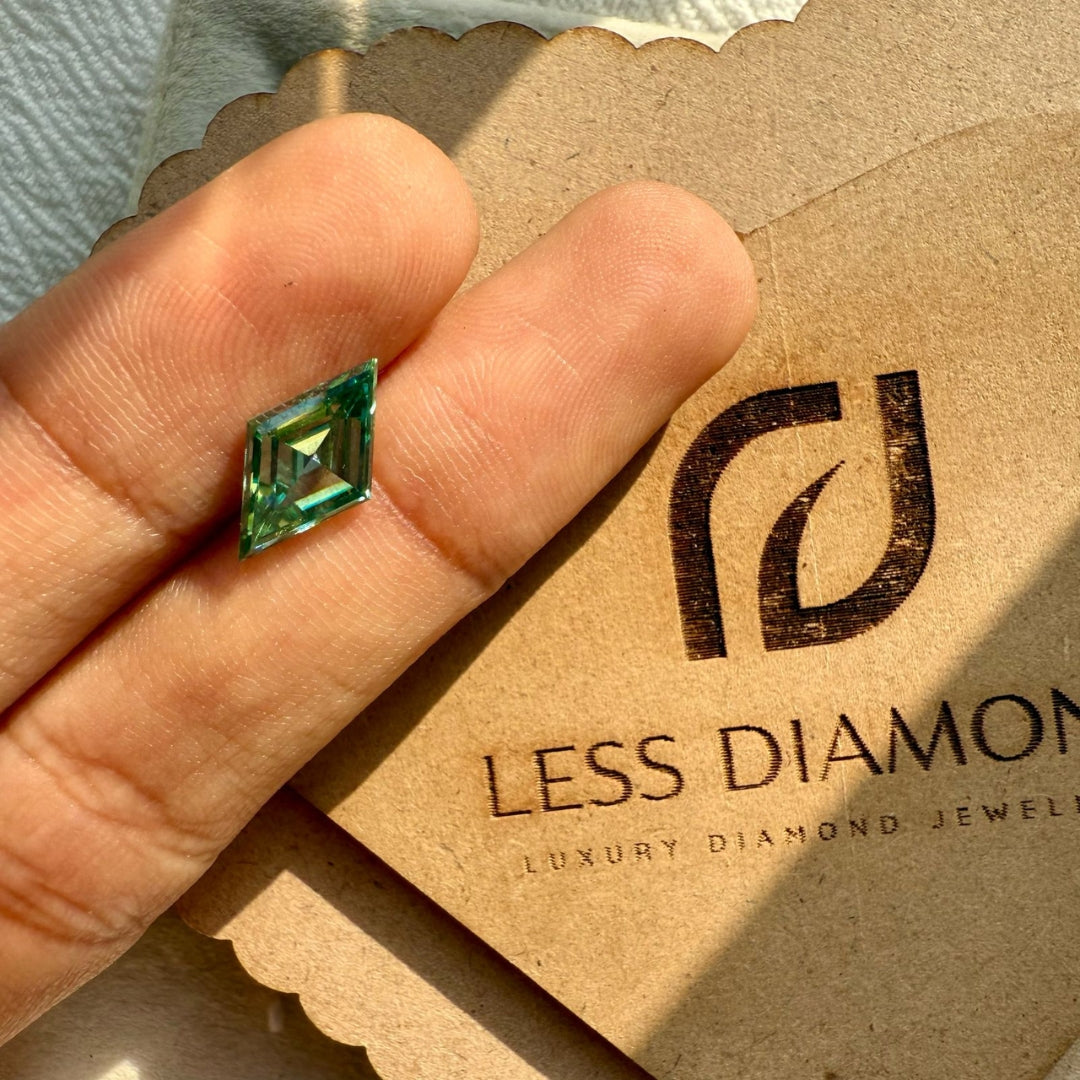 Moissanite 1.80 CT Lozenge Loose Diamond