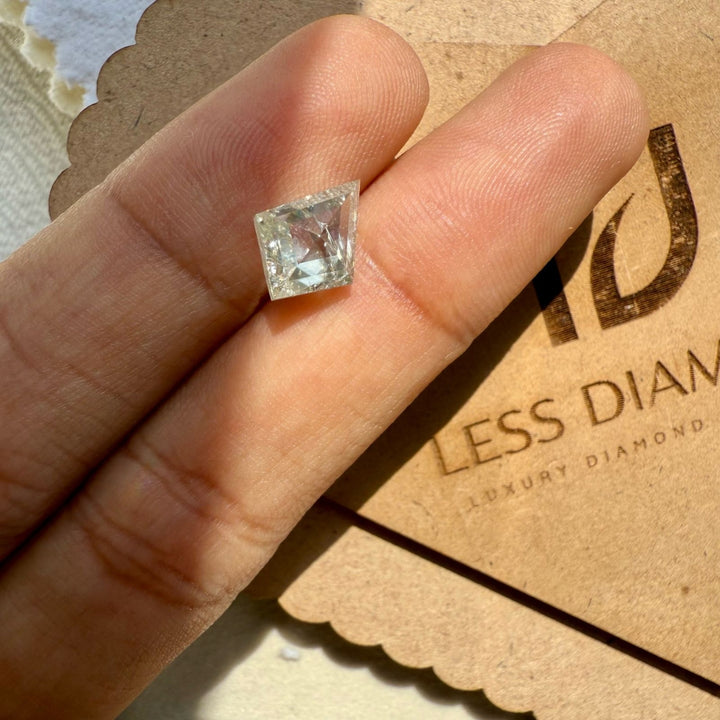 Moissanite 2.89 CT Kite Loose Diamond