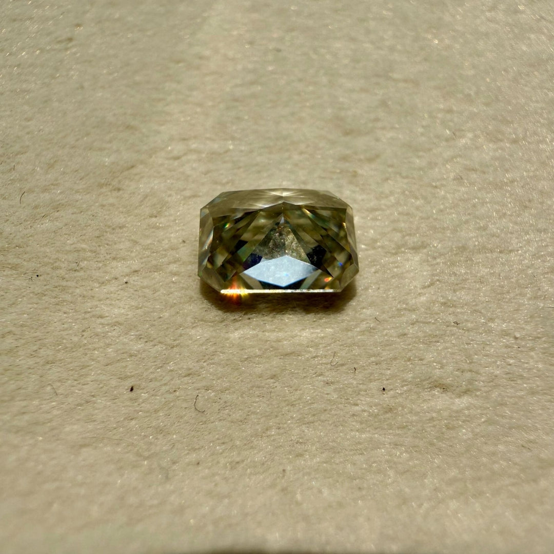 Moissanite 2.44 CT Radiant Loose Diamond