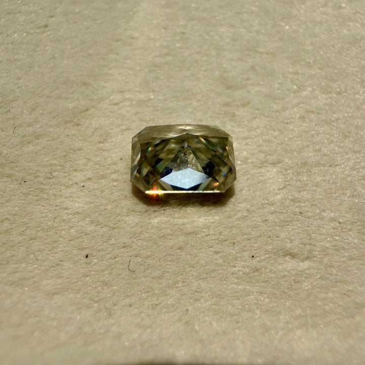 Moissanite 2.44 CT Radiant Loose Diamond