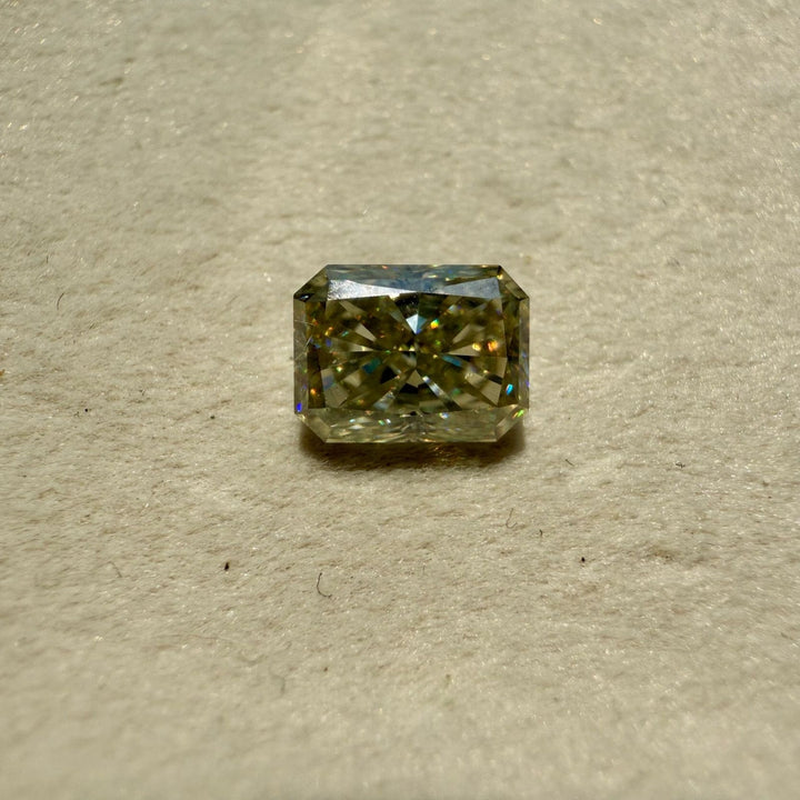 Moissanite 2.44 CT Radiant Loose Diamond