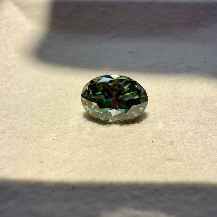 Moissanite 2.38 CT Oval Loose Diamond