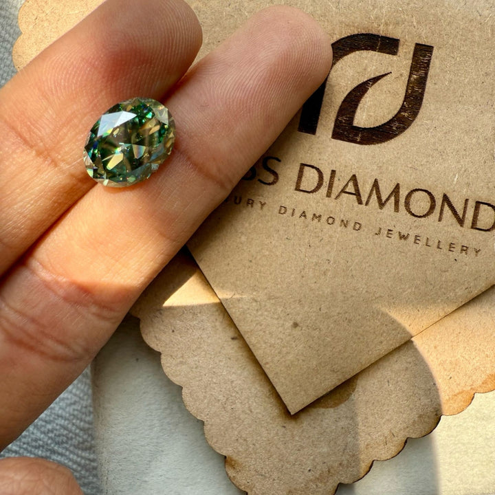 Moissanite 2.38 CT Oval Loose Diamond