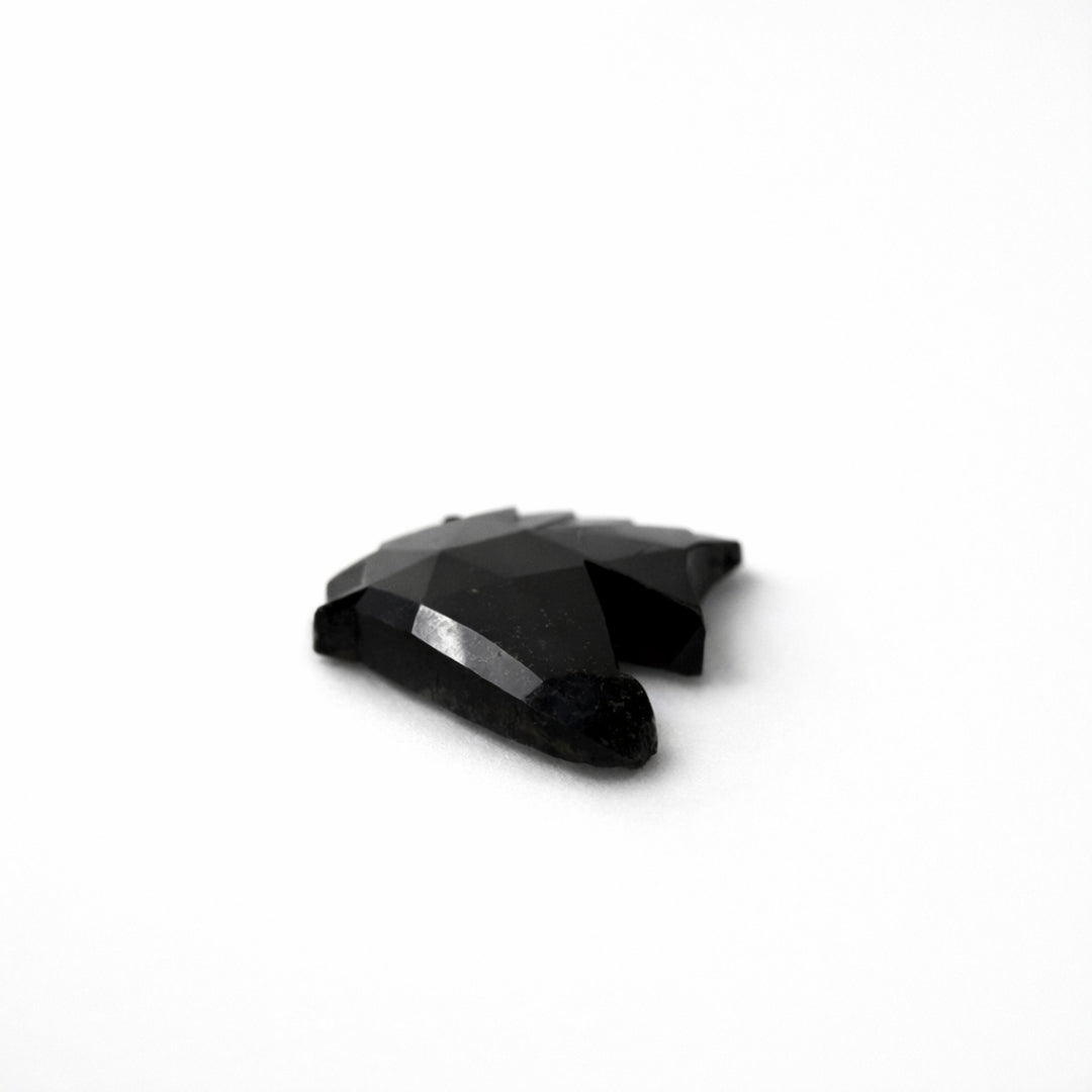 Horse Head Shape Black Moissanite Loose Diamond