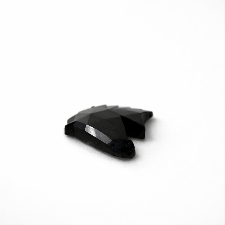 Horse Head Shape Black Moissanite Loose Diamond