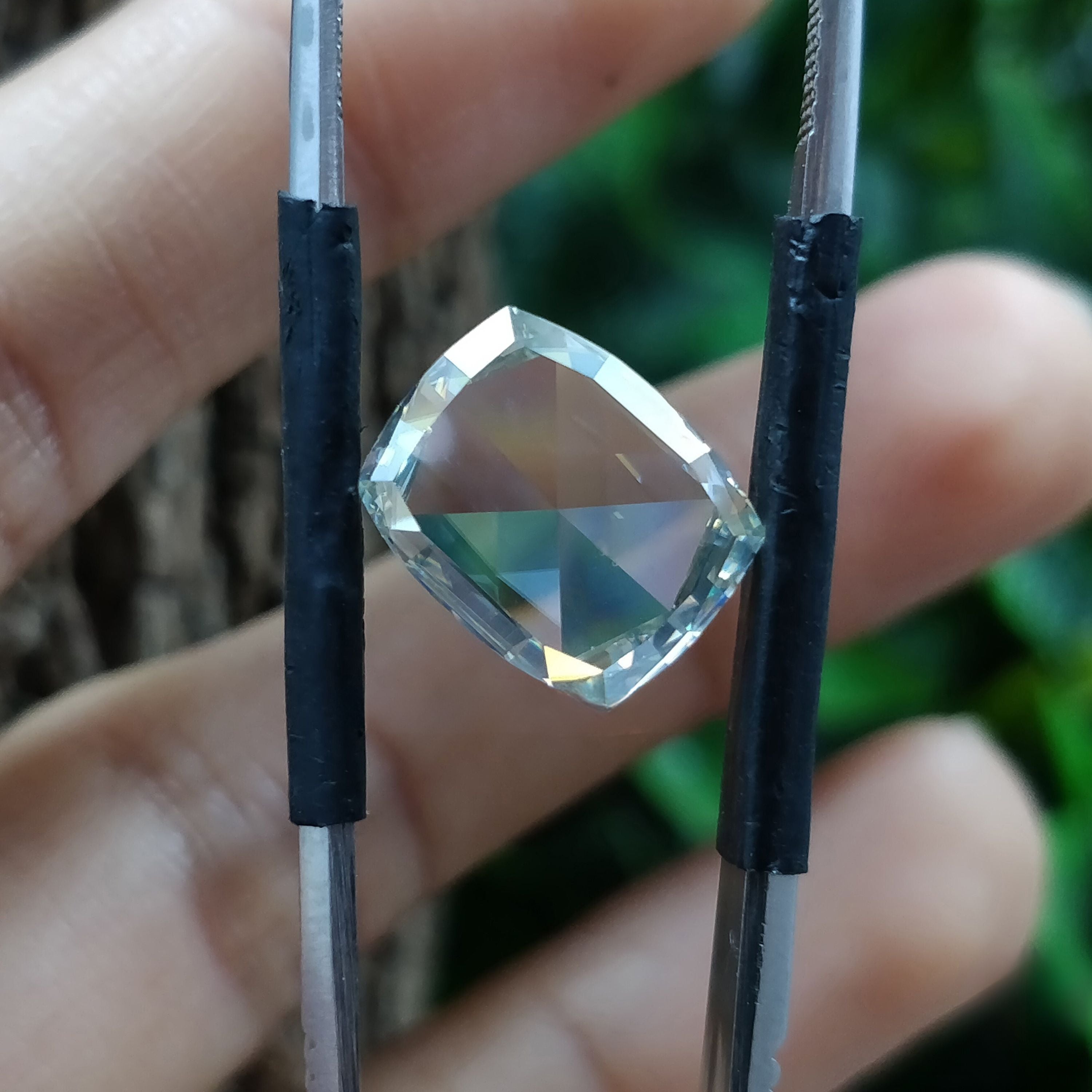 Moissanite 2.70 CT Cushion Loose Diamond