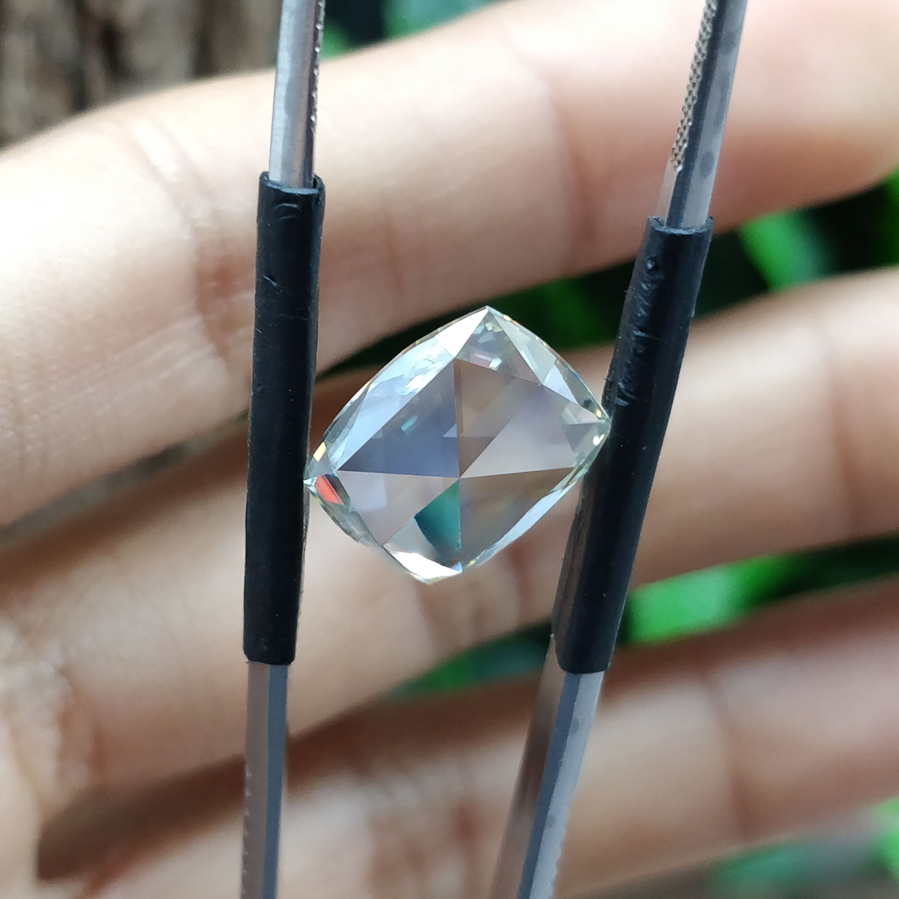 Moissanite 2.70 CT Cushion Loose Diamond