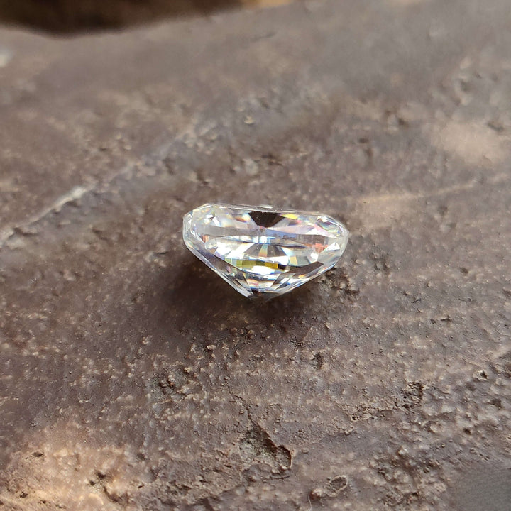 Moissanite 4.60 CT Cushion Loose Diamond