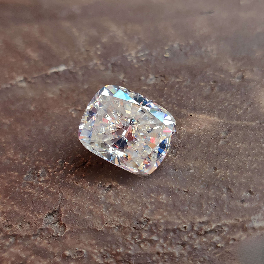 Moissanite 4.60 CT Cushion Loose Diamond