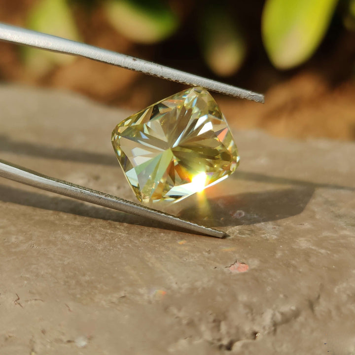 Moissanite 4.35 CT Radiant Loose Diamond