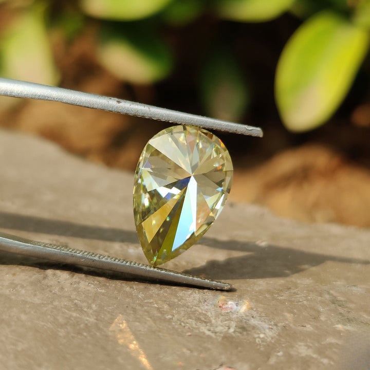 Moissanite 3.56 CT Pear Loose Diamond