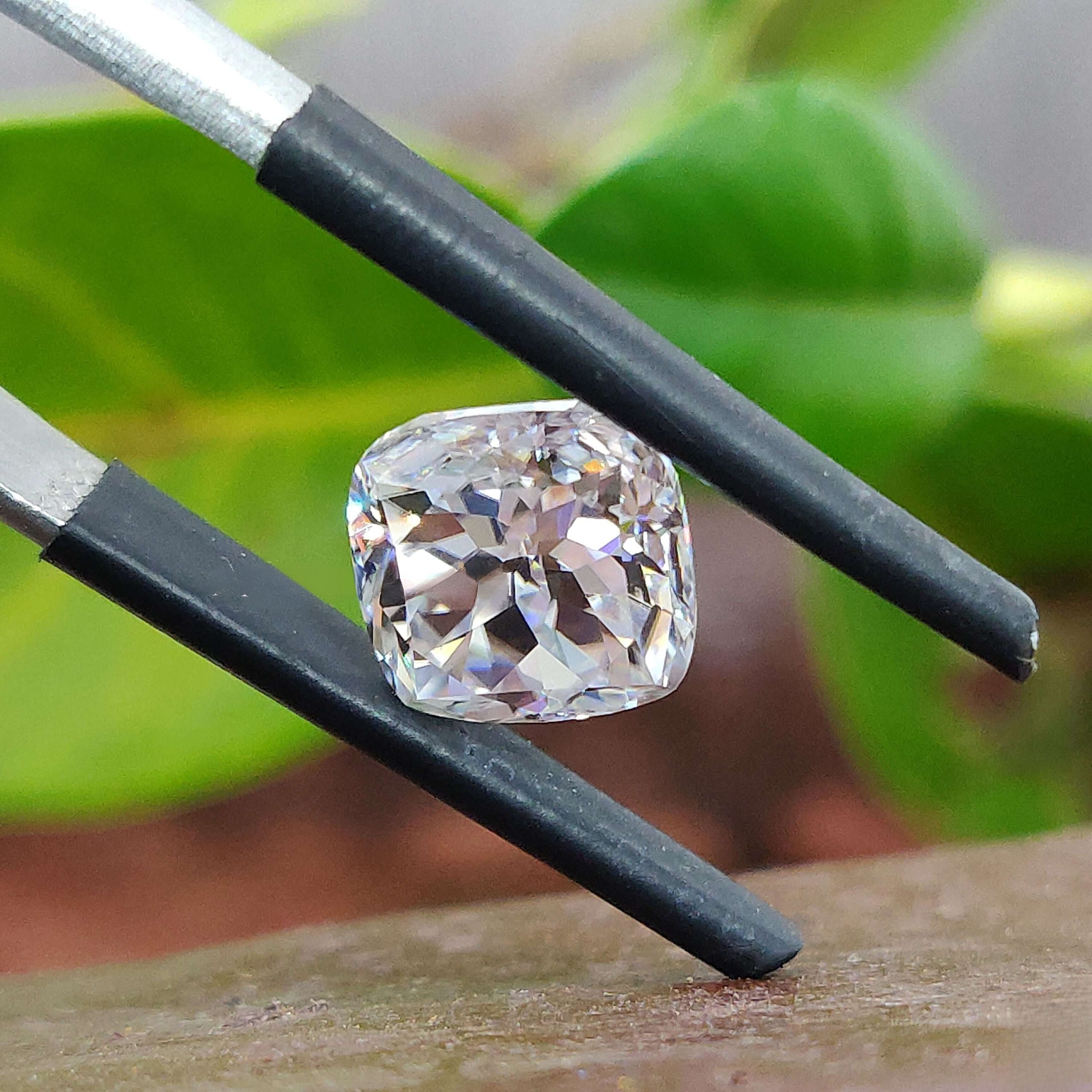 Moissanite 2.79 CT Cushion Loose Diamond