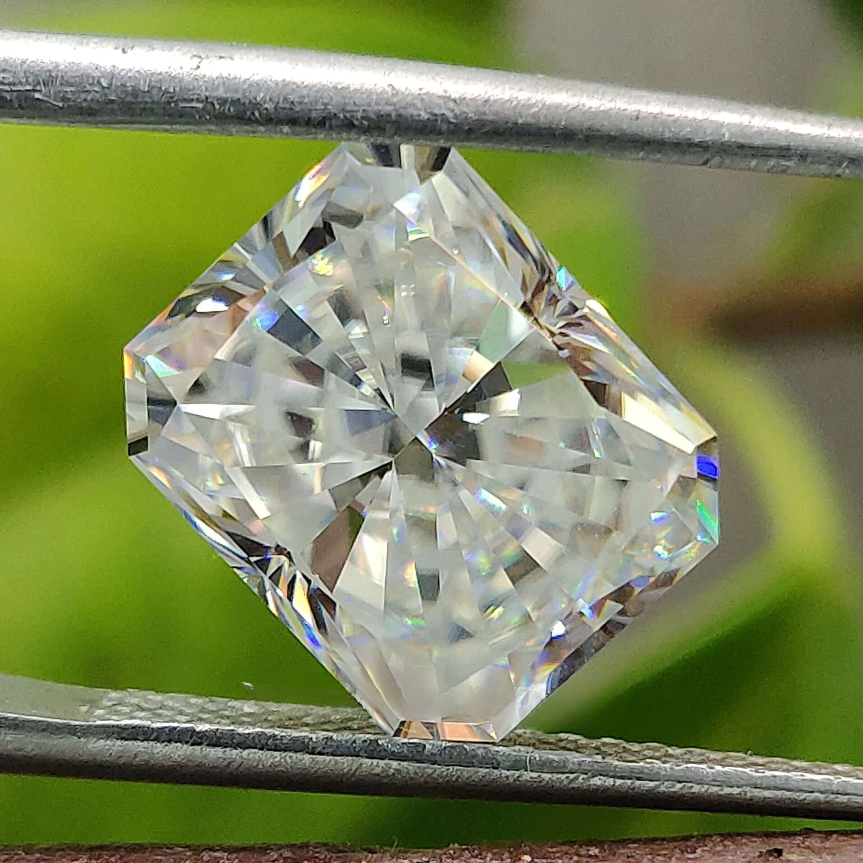 Moissanite 2.65 CT Radiant Loose Diamond