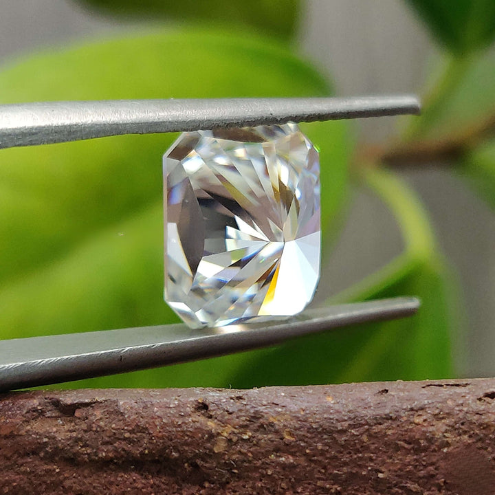 Moissanite 2.65 CT Radiant Loose Diamond