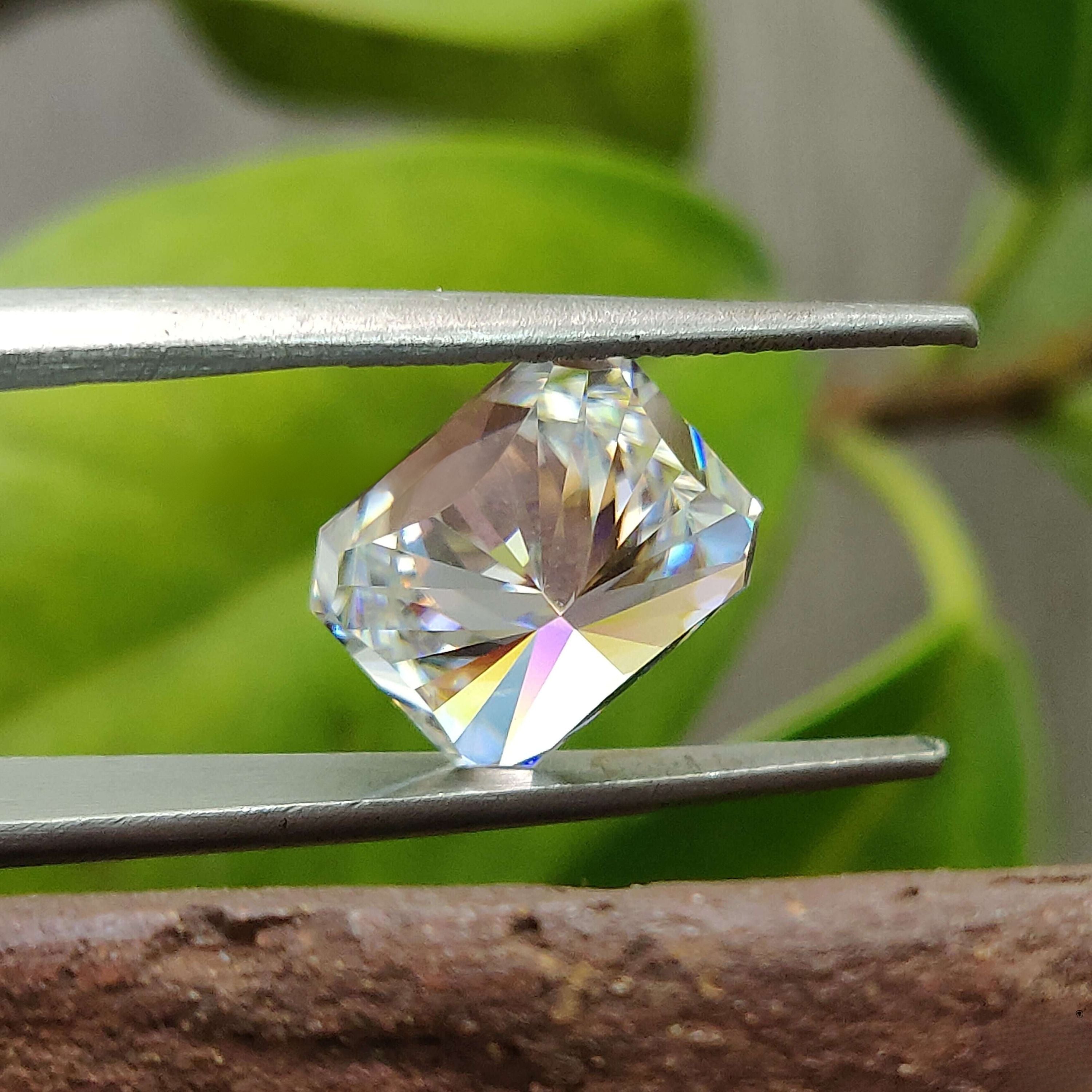 Moissanite 2.65 CT Radiant Loose Diamond