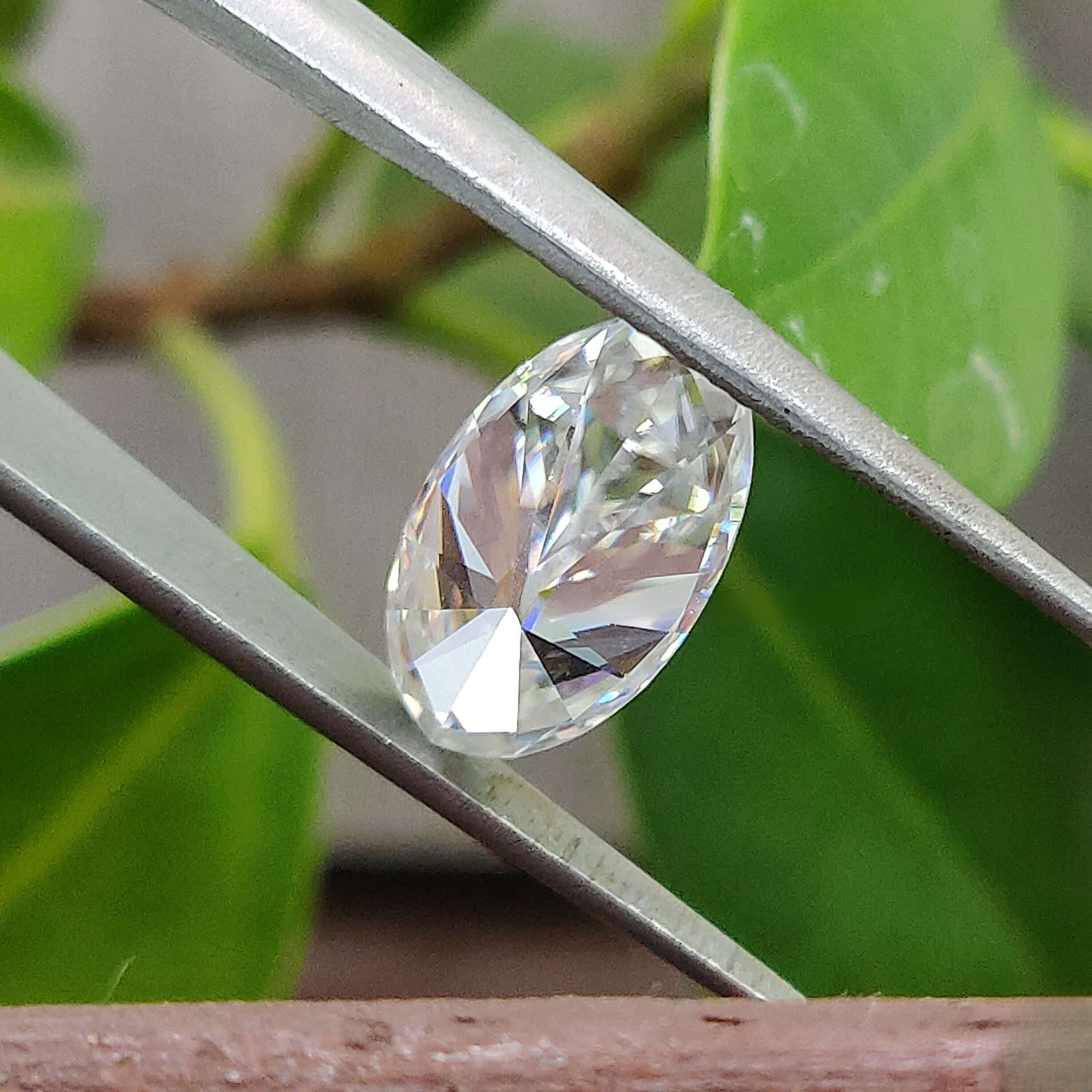 Moissanite 3.47 CT Oval Loose Diamond