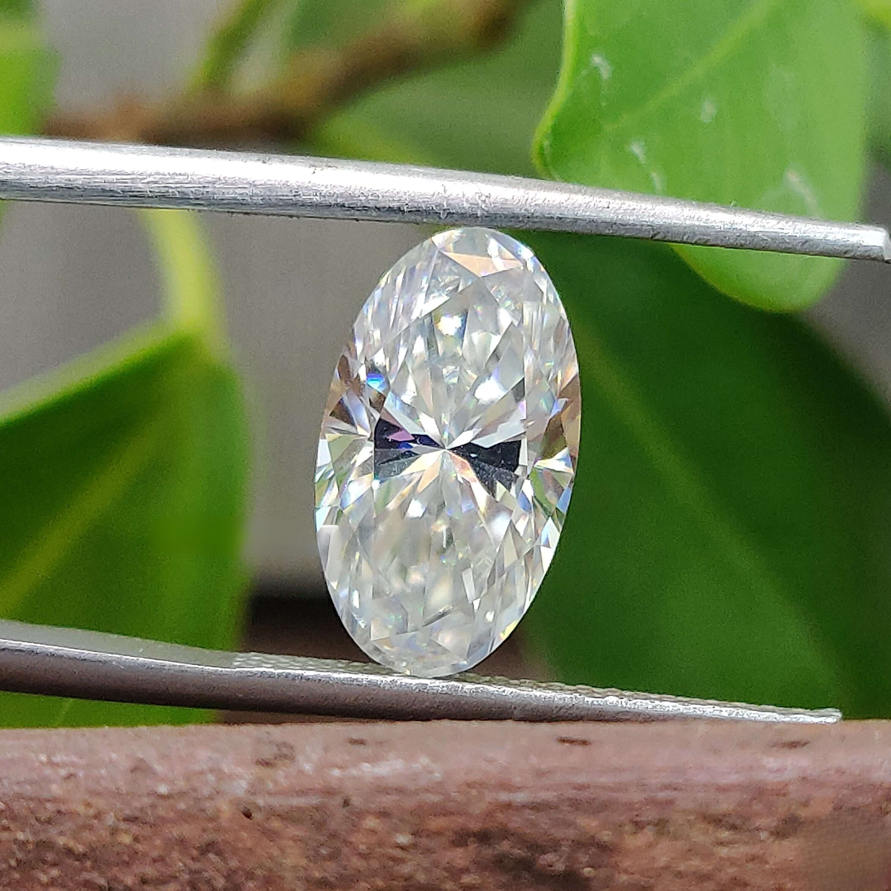 Moissanite 3.47 CT Oval Loose Diamond