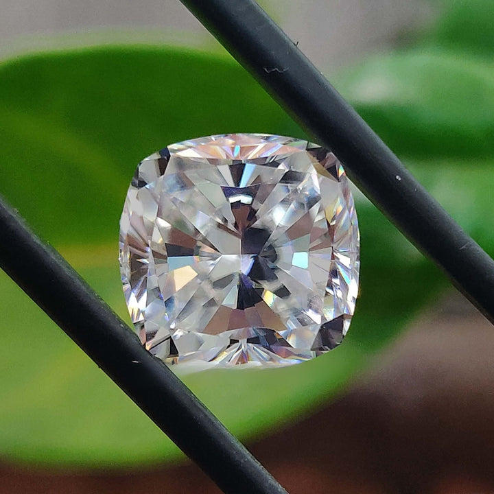 Moissanite 3.50 CT Cushion Loose Diamond