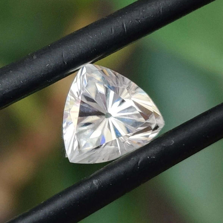 Moissanite 2.70 CT Trillion Loose Diamond