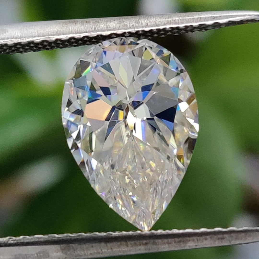 Moissanite 4.55 CT Pear Loose Diamond