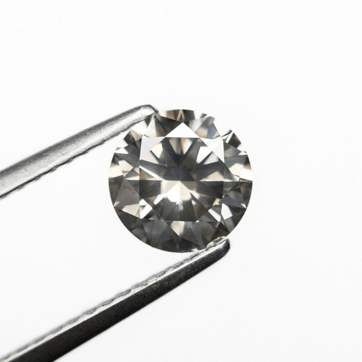 Moissanite 2.25 CT Round Loose Diamond