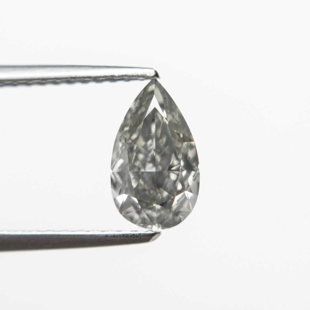 Moissanite 2.73 CT Pear Loose Diamond