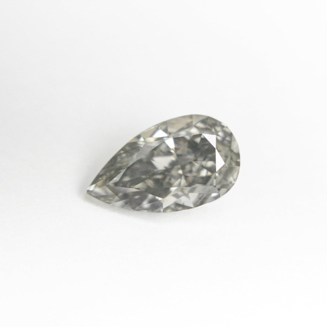 Moissanite 2.73 CT Pear Loose Diamond